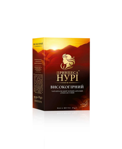 Чай цейлонский 85г, лист, "Высокогорный", ПРИНЦЕССА НУРИ