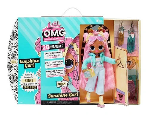 Игровой набор с куклой L.O.L. Surprise! серии O.M.G S5 Солнечная Леди Sunshine Gurl (MGA Entertainment)
Игровой набор с куклой L.O.L. Surprise! серии O.M.G S5 Солнечная Леди Sunshine Gurl (MGA Entertainment)