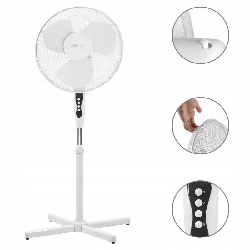 Напольный Вентилятор CLATRONIC VL 3603 3 скорости 45 ВТ белый
Напольный Вентилятор CLATRONIC VL 3603 3 скорости 45 ВТ белый