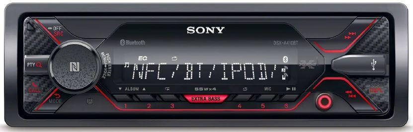 Бездисковая MP3-магнитола Sony DSX-A410BT
Бездисковая MP3-магнитола Sony DSX-A410BT