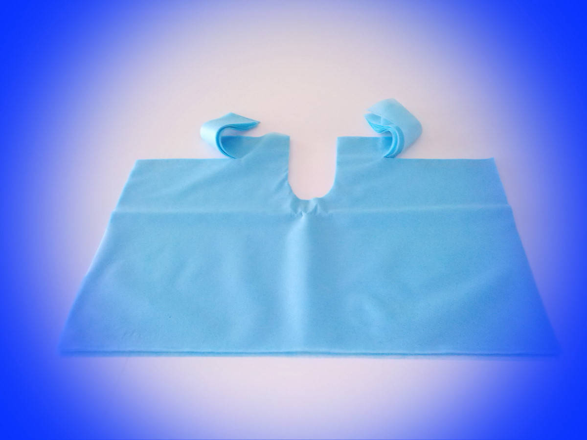 Пелерина для макіяжа одноразова, 1 уп. - 20 шт