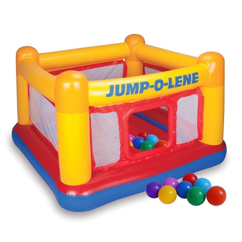 Надувной батут Intex 48260-1 «Jump-O-Lene» , 174 х 174 х 112 см, с шариками 30 шт, Красный
Надувной батут Intex 48260-1 «Jump-O-Lene» , 174 х 174 х 112 см, с шариками 30 шт, Красный