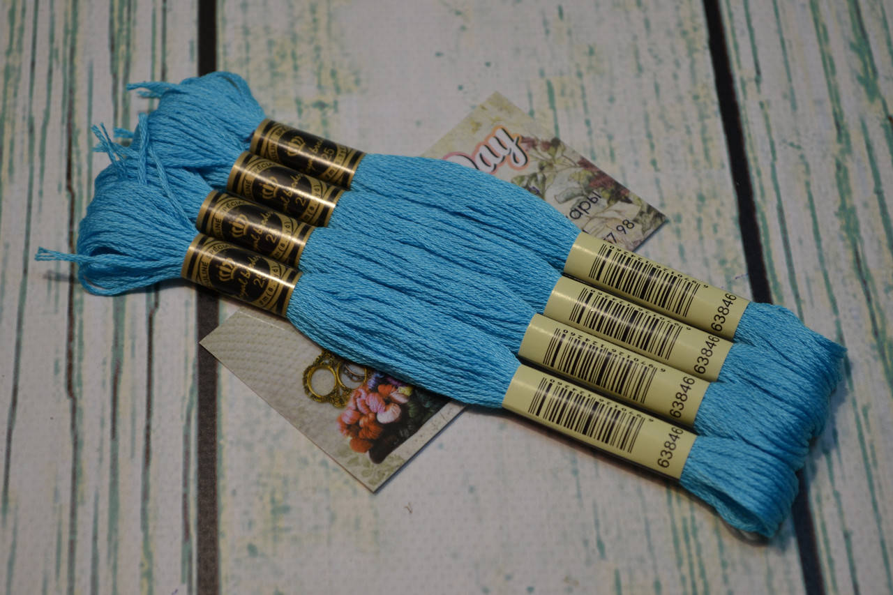 Мулине Royal Broderie, цвет №3846
Мулине Royal Broderie, цвет №3846