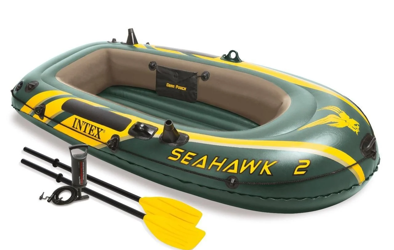 Intex Надувная лодка двухместная 68347 NP Seahawk 2 Set + насос + весла
Intex Надувная лодка двухместная 68347 NP Seahawk 2 Set + насос + весла