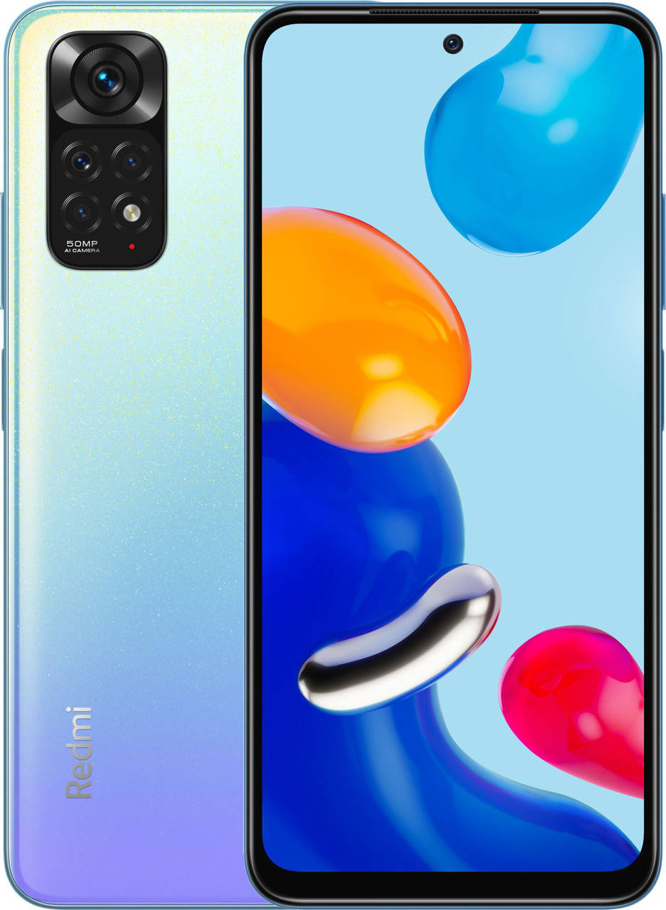 Смартфон Xiaomi Redmi NOTE 11 NFC 4/64Gb star blue Global Version мощный сенсорный мобильный телефон, Синий
Смартфон Xiaomi Redmi NOTE 11 NFC 4/64Gb star blue Global Version мощный сенсорный мобильный телефон, Синий