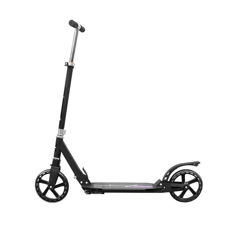 Двухколёсный самокат Scooter 888 Черный для подростков складной с подножкой амортизатором
Двухколёсный самокат Scooter 888 Черный для подростков складной с подножкой амортизатором