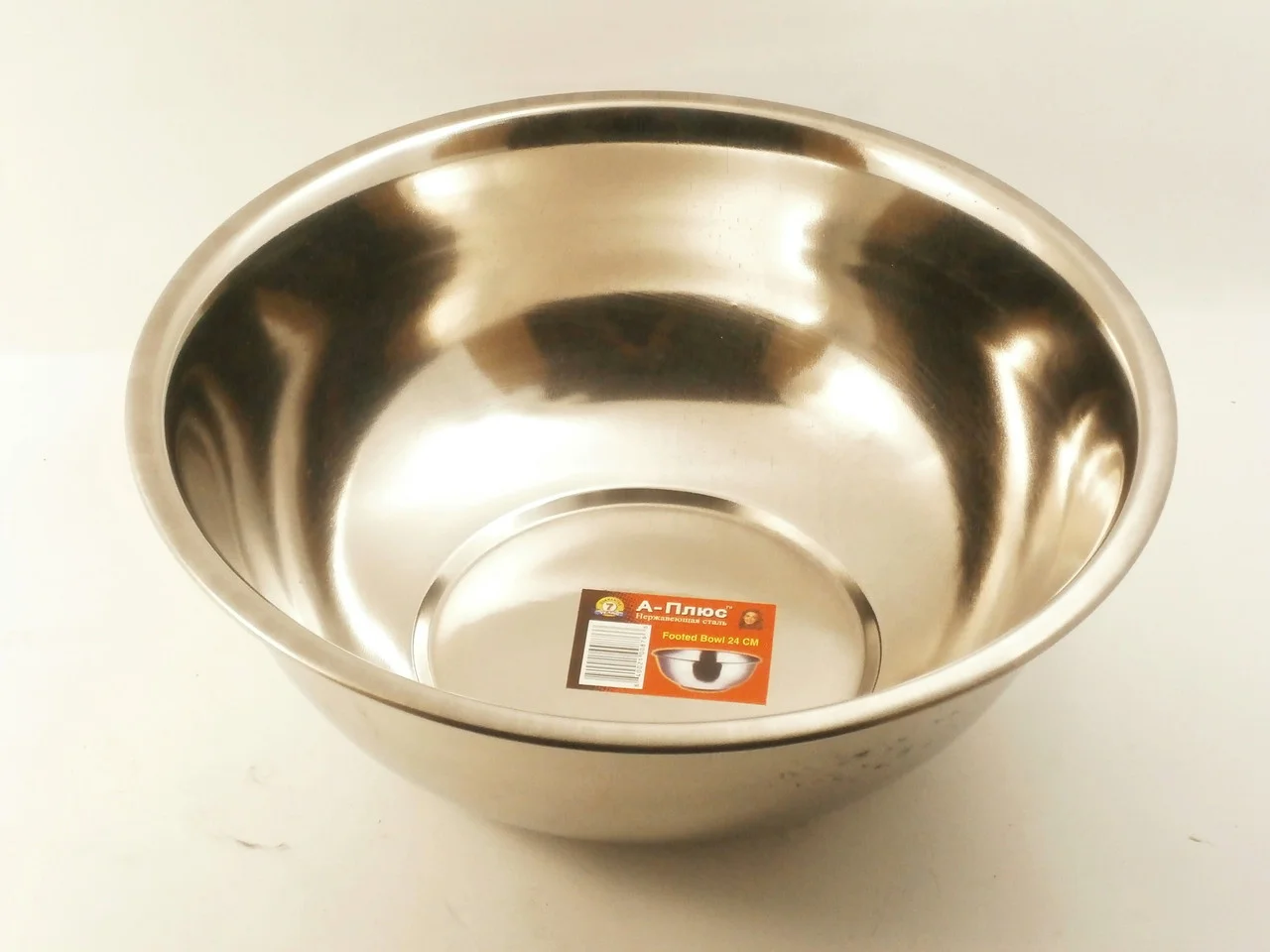 Миска нерж глуб. 28 см А+
Миска нерж глуб. 28 см А+