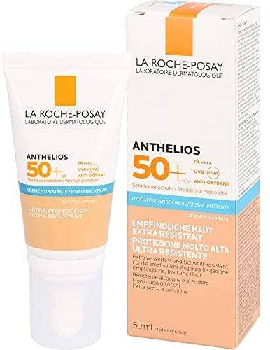 Солнцезащитный крем для кожи лица и кожи вокруг глаз c тоном La Roche-Posay Anthelios Ultra Cream SPF 50+ 
Солнцезащитный крем для кожи лица и кожи вокруг глаз c тоном La Roche-Posay Anthelios Ultra Cream SPF 50+