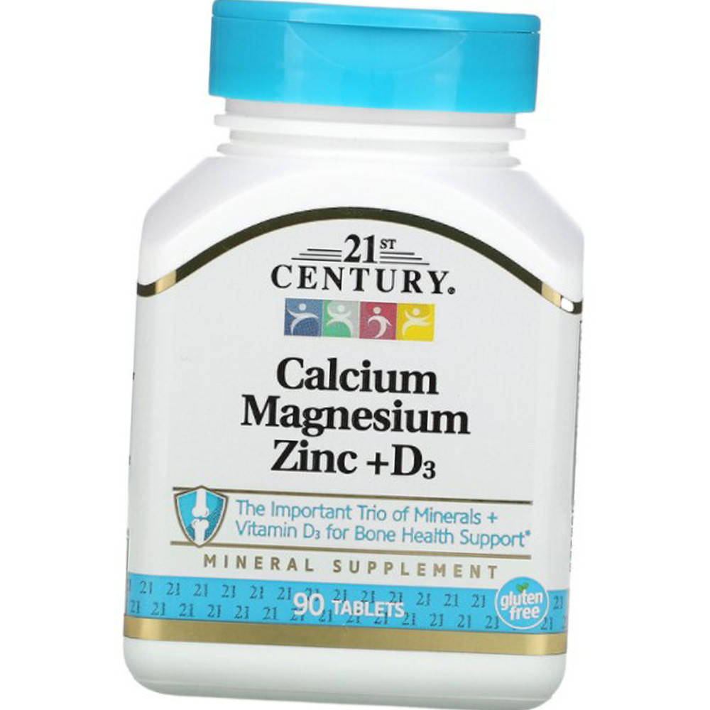 Кальций магний цинк Д3 21st Century Calcium Magnesium Zinc + D3 90 таб минеральный комплекс
Кальций магний цинк Д3 21st Century Calcium Magnesium Zinc + D3 90 таб минеральный комплекс