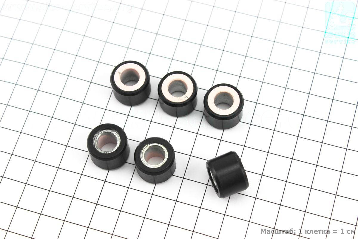 Ролики вариатора 6шт, Suzuki 16*12 - 8,5г (347756)
Ролики вариатора 6шт, Suzuki 16*12 - 8,5г (347756)