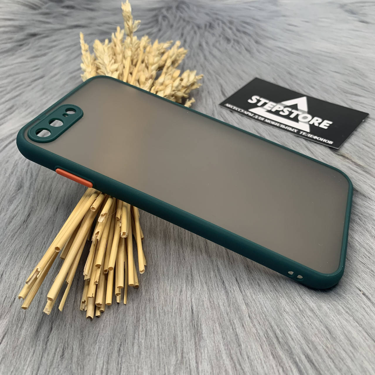 Чехол матовый для iPhone 7 plus / 8 plus противоударный с защитой камеры прозрачный серый лавандовый Зеленый
Чехол матовый для iPhone 7 plus / 8 plus противоударный с защитой камеры прозрачный серый лавандовый Зеленый