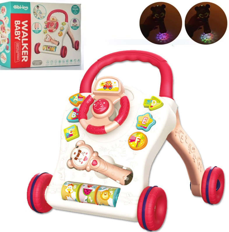 Каталка - ходунки музыкальные Walker Baby РОЗОВЫЕ арт. 698-63, Розовый
Каталка - ходунки музыкальные Walker Baby РОЗОВЫЕ арт. 698-63, Розовый