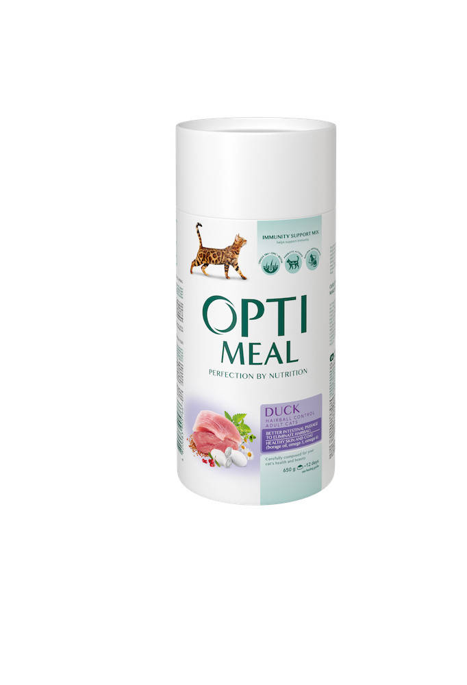 Сухой корм Optimeal Adult Cat Duck Hairball Control Сухой корм для взрослых кошек с эффектом выведения шерсти
Сухой корм Optimeal Adult Cat Duck Hairball Control Сухой корм для взрослых кошек с эффектом выведения шерсти