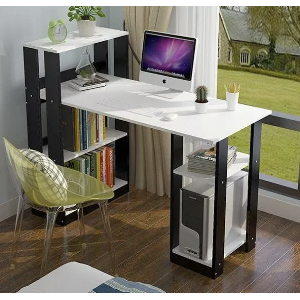 Компьютерный стол MebelProff КС-40, письменный стол с полками, стол-стеллаж
Компьютерный стол MebelProff КС-40, письменный стол с полками, стол-стеллаж