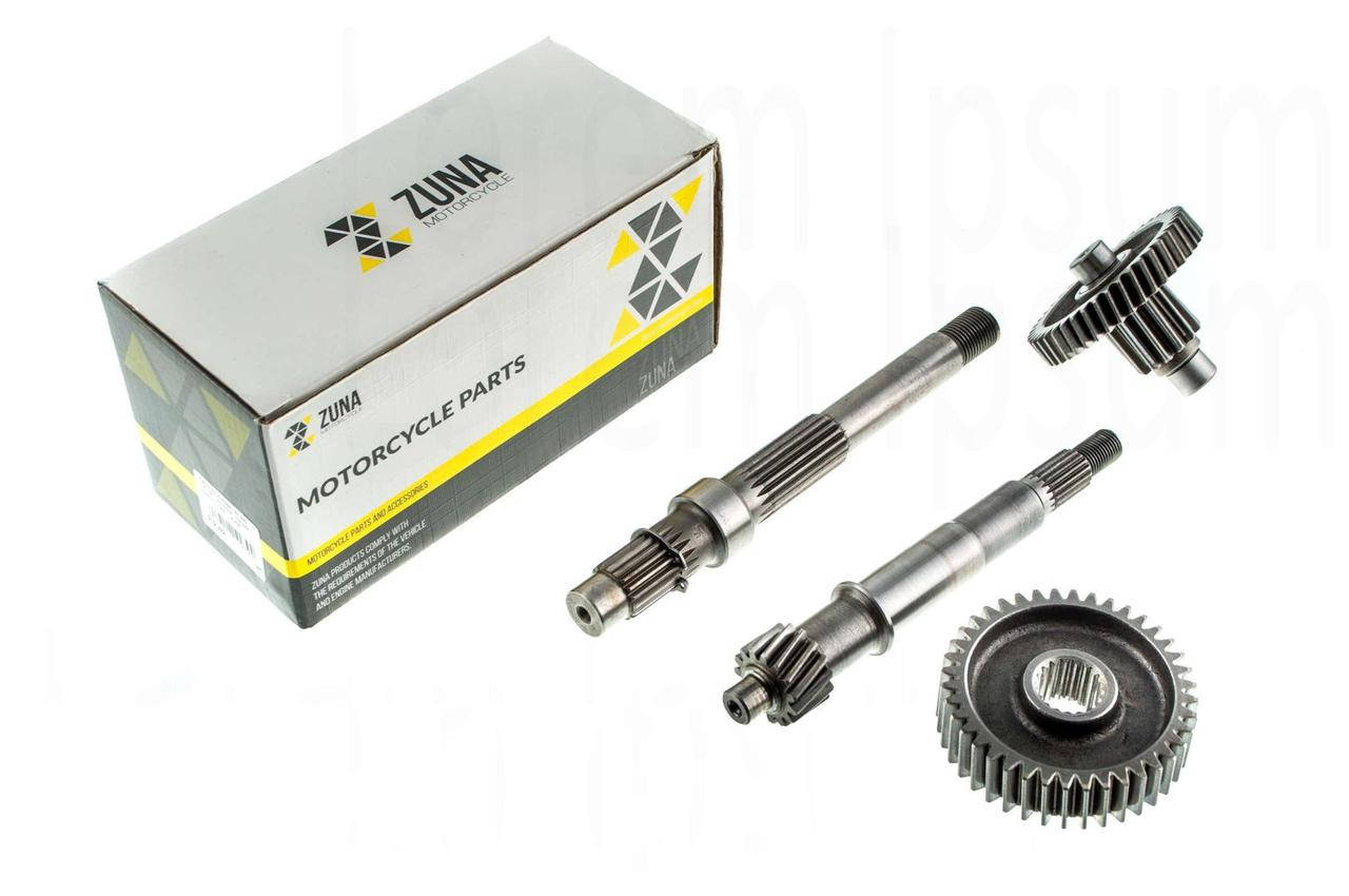 Редуктор (в сборе) 4T на Китайский скутер 125/150 (длинный, под два амортизатора) ZUNA
Редуктор (в сборе) 4T на Китайский скутер 125/150 (длинный, под два амортизатора) ZUNA