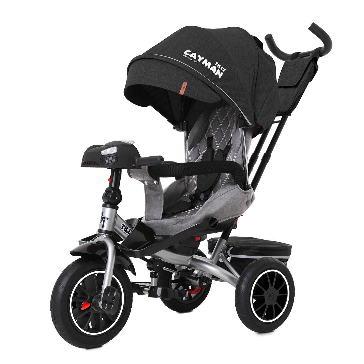 Детский трёхколёсный велосипед Cayman, «Tilly» (T-381/7), цвет Dark Grey (тёмно-серый в льне), Темно-серый
Детский трёхколёсный велосипед Cayman, «Tilly» (T-381/7), цвет Dark Grey (тёмно-серый в льне), Темно-серый