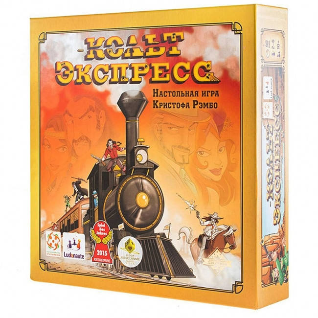 Настольная игра Кольт Экспресс (Colt Express)
Настольная игра Кольт Экспресс (Colt Express)