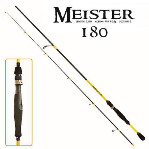 Спиннинг для ловли на хищную рыбу штекерный "Meister" 1.8м, 7-28г 2к, черно-желтый, спиннинг для рыбалки,
Спиннинг для ловли на хищную рыбу штекерный "Meister" 1.8м, 7-28г 2к, черно-желтый, спиннинг для рыбалки,