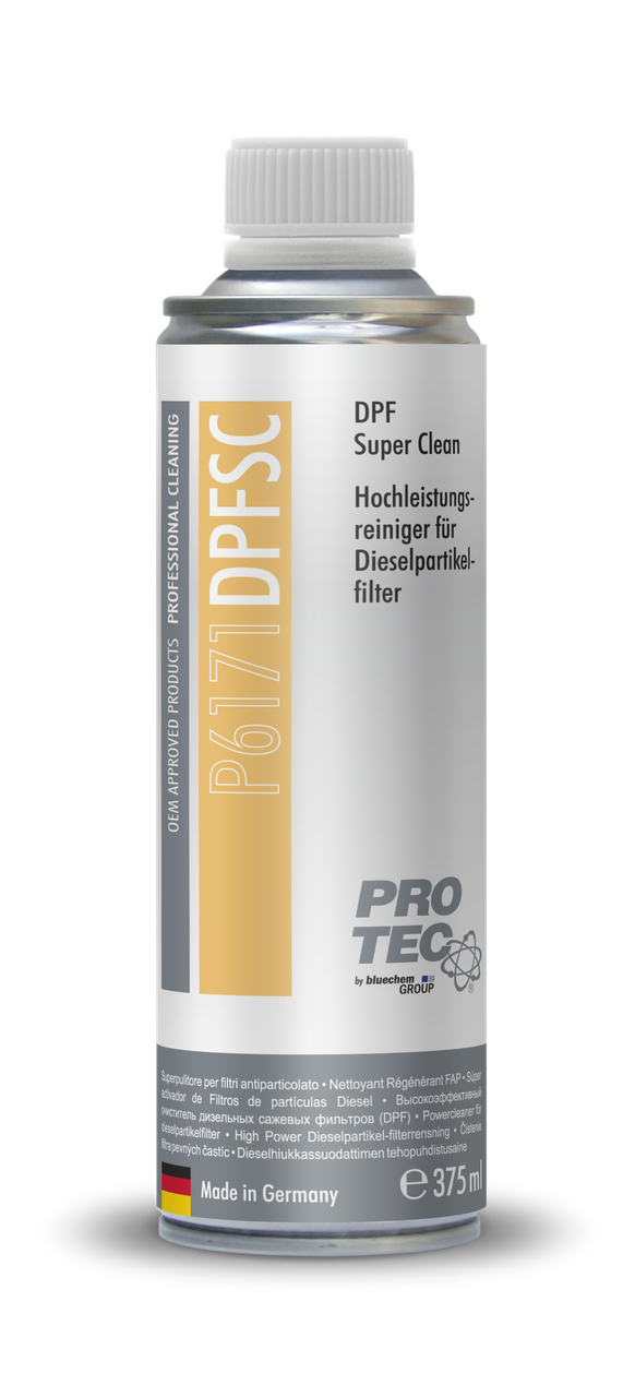 Очиститель сажевого фильтра добавка в топливо DPF Super Clean PRO-TEC 375мл жидкость для промывки
Очиститель сажевого фильтра добавка в топливо DPF Super Clean PRO-TEC 375мл жидкость для промывки
