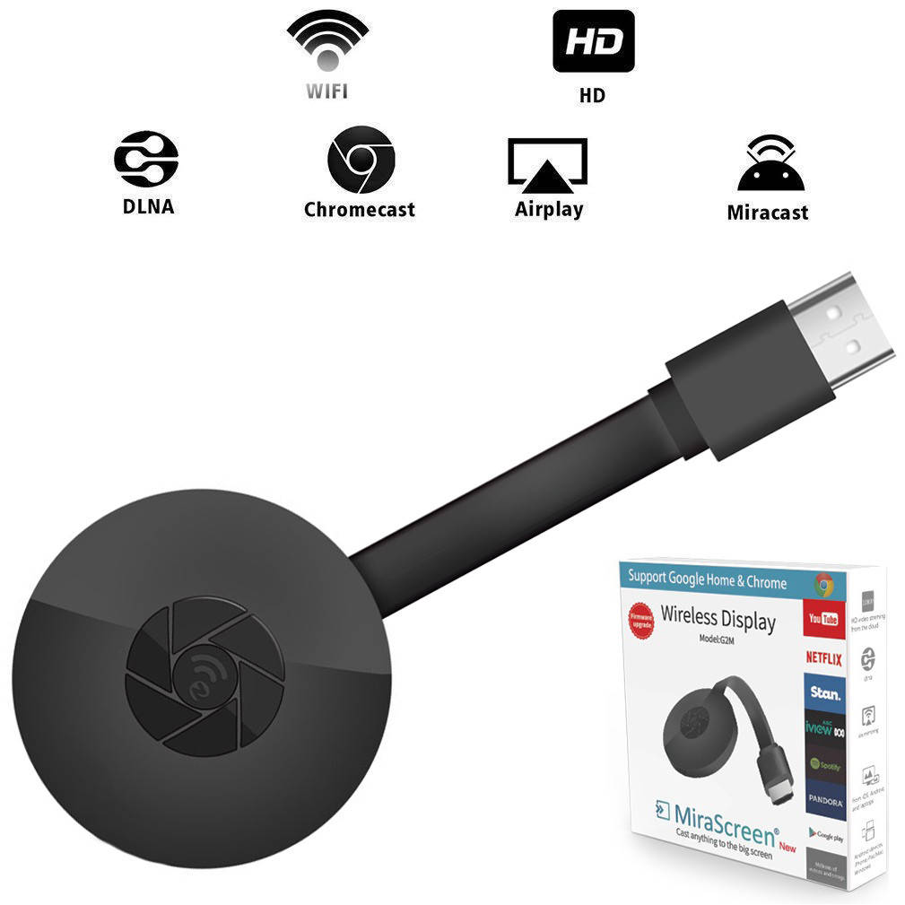 Miracast адаптер WI-FI приемник для телевизора HDMI Mirascreen G2 Wireless Display DLNA AirPlay SPG
Miracast адаптер WI-FI приемник для телевизора HDMI Mirascreen G2 Wireless Display DLNA AirPlay SPG