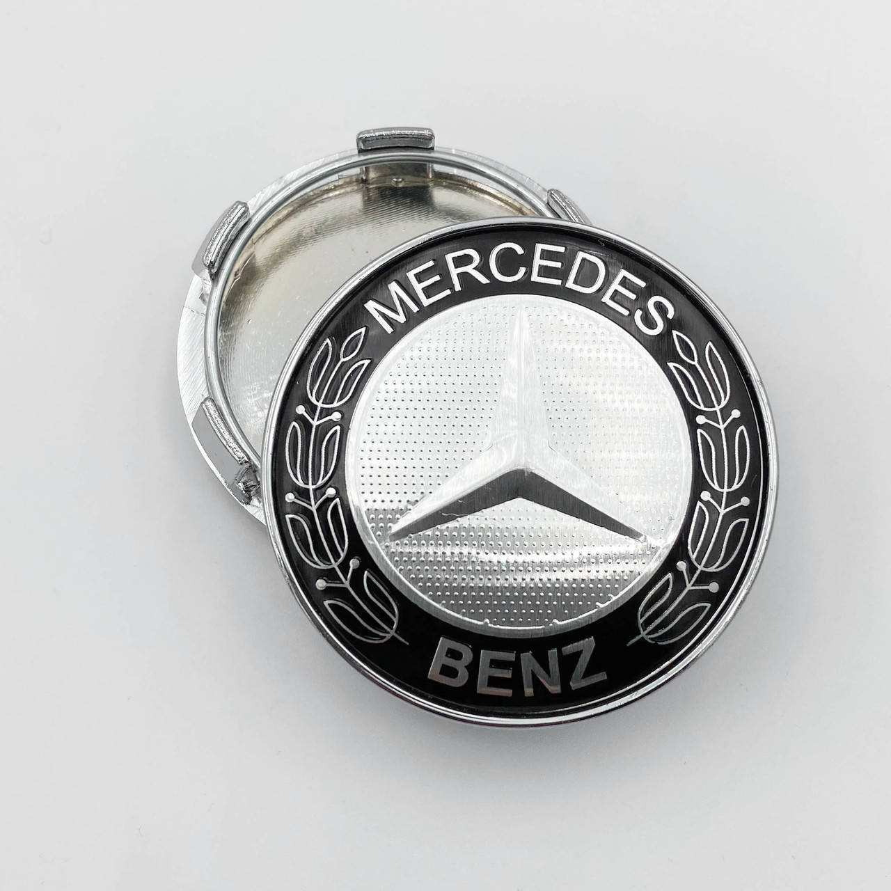 Колпачки (заглушки) в литые диски Mercedes-Benz (Мерседес) 60 мм Классик серебристо-чёрные
Колпачки (заглушки) в литые диски Mercedes-Benz (Мерседес) 60 мм Классик серебристо-чёрные