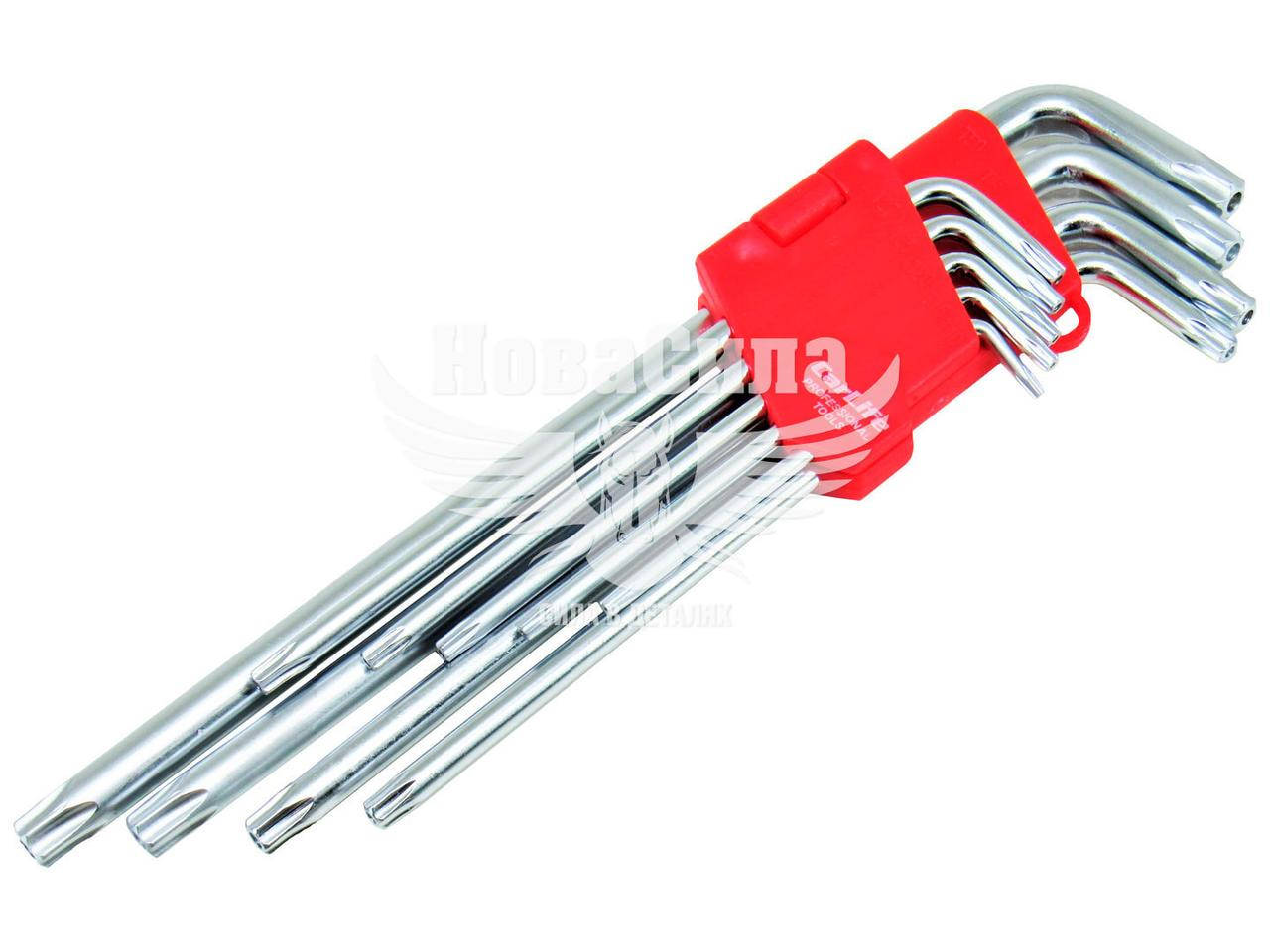 Набор звездочек Г-образных ключей TORX с отверстием (Carlife) (Cr-V, T10-T50, 1.5-10мм.) WR2113
Набор звездочек Г-образных ключей TORX с отверстием (Carlife) (Cr-V, T10-T50, 1.5-10мм.) WR2113