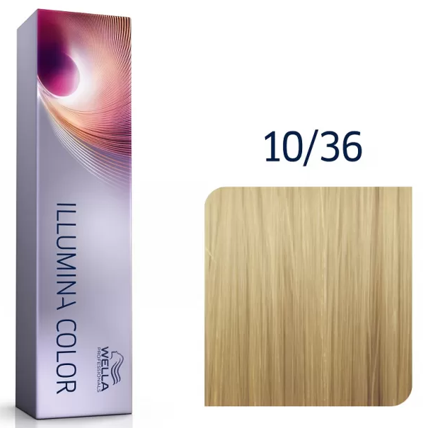Краска для волос Wella ILLUMINA Color 10/36 очень яркий блондин золотисто-фиолетовый 60мл
Краска для волос Wella ILLUMINA Color 10/36 очень яркий блондин золотисто-фиолетовый 60мл