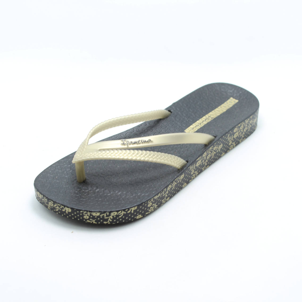 Резиновые женские вьетнамки Ipanema, черные 39/40 
Резиновые женские вьетнамки Ipanema, черные 39/40