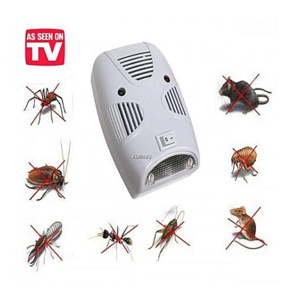 Отпугиватель крыс мышей тараканов пауков блох мух комаров Riddex Quad Pest Repelling Aid (34327)
Отпугиватель крыс мышей тараканов пауков блох мух комаров Riddex Quad Pest Repelling Aid (34327)