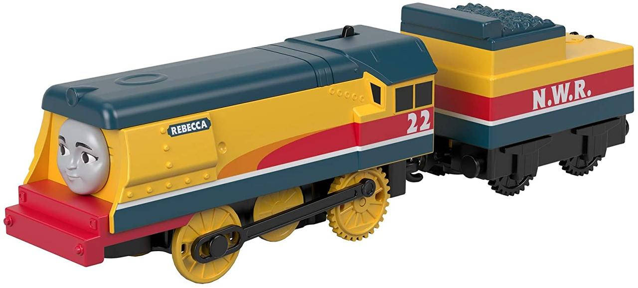 Fisher-Price Thomas and Friends Rebecca моторизованный паровозик Ребекка Томас и друзья
Fisher-Price Thomas and Friends Rebecca моторизованный паровозик Ребекка Томас и друзья