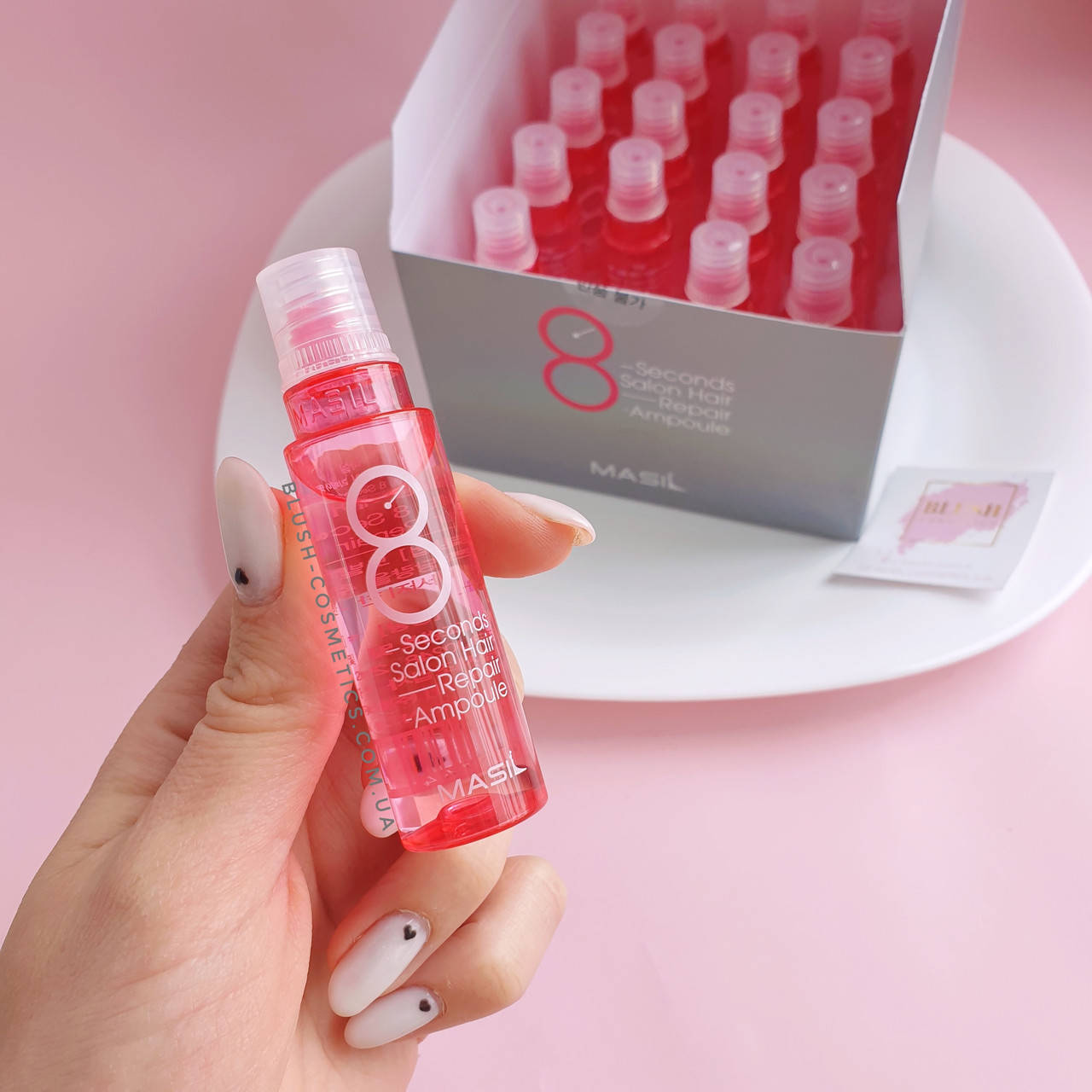 Висококонцентрована відновлююча сироватка для волосся Masil 8 Seconds Salon Hair Repair Ampoule 15ml
Висококонцентрована відновлююча сироватка для волосся Masil 8 Seconds Salon Hair Repair Ampoule 15ml