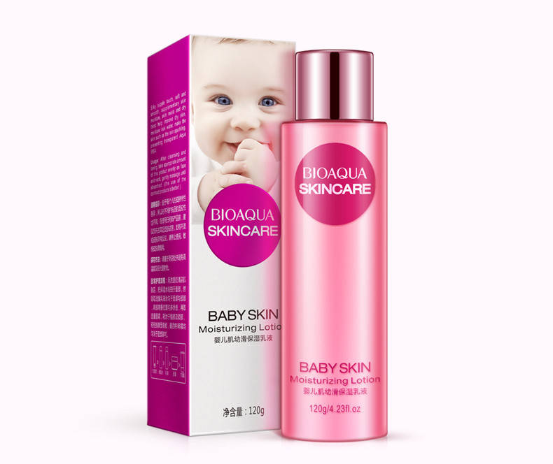 Увлажняющий лосьон для лица с гиалуроновой кислотой Bioaqua Skincare Baby Skin Moisturizing Lotion, 120г
Увлажняющий лосьон для лица с гиалуроновой кислотой Bioaqua Skincare Baby Skin Moisturizing Lotion, 120г