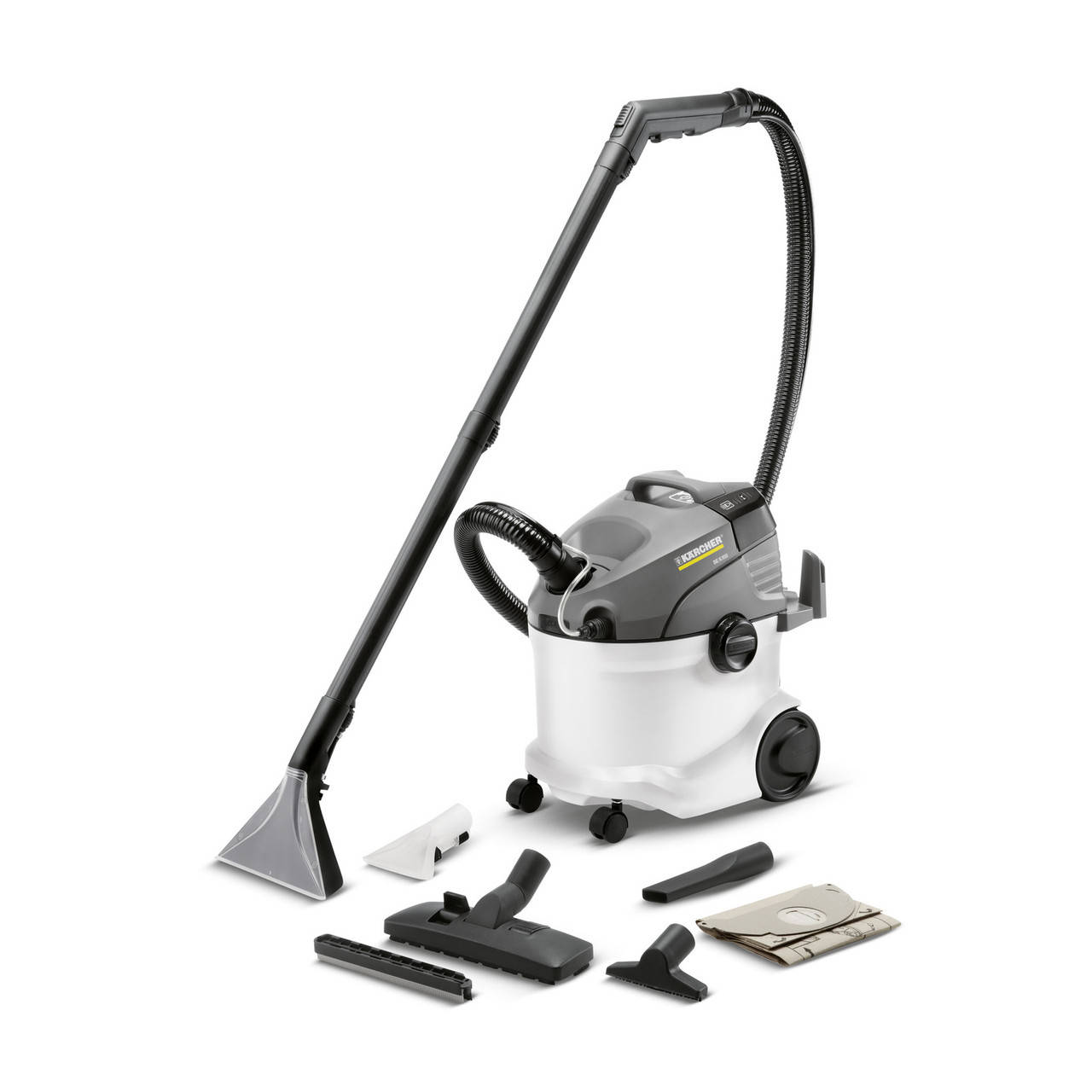 Пылесос моющий Karcher SE 6.100 для сухой и влажной уборки универсальный для дома 
Пылесос моющий Karcher SE 6.100 для сухой и влажной уборки универсальный для дома