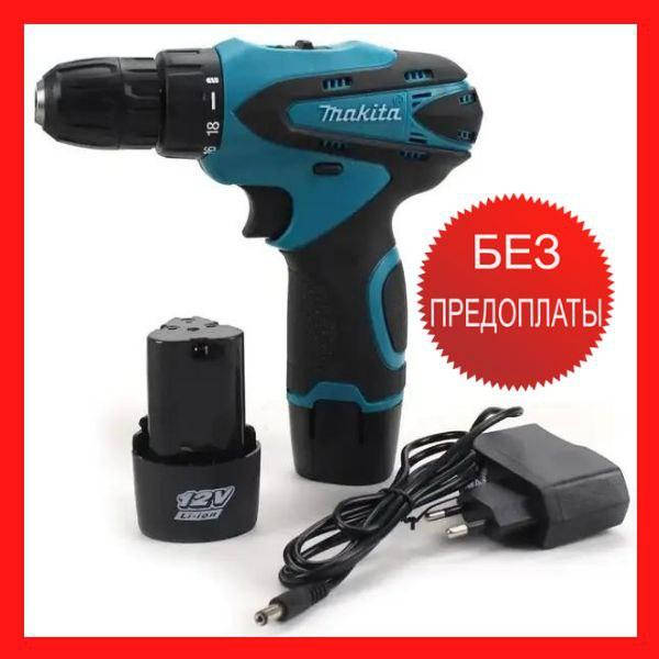 Аккумуляторный шуруповёрт дрель Makita 12V Шуруповерт в пластиковом кейсе Макита Румыния
Аккумуляторный шуруповёрт дрель Makita 12V Шуруповерт в пластиковом кейсе Макита Румыния