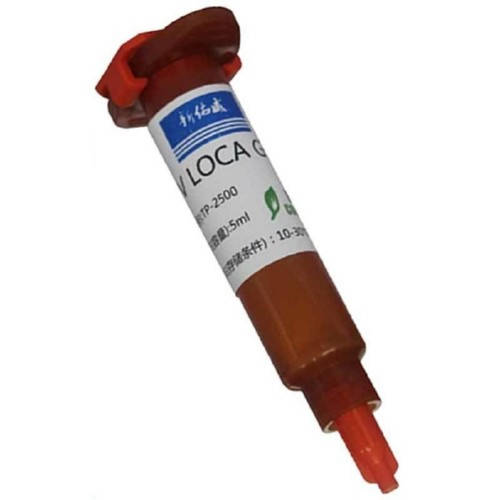 Ультрафиолетовый УФ клей для тачскринов TP2500 5г 
Ультрафиолетовый УФ клей для тачскринов TP2500 5г