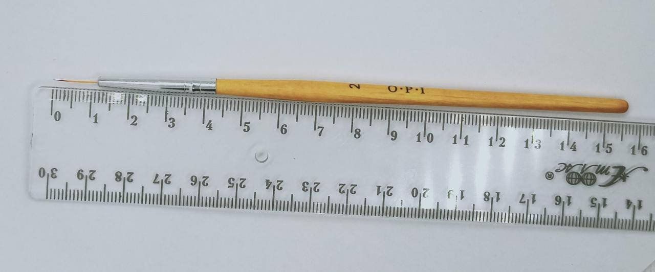 Кисть для дизайна ногтей OPI -Тонкая кисть для маникюра - Кисти для росписи ногтей и рисования на ногтях 
Кисть для дизайна ногтей OPI -Тонкая кисть для маникюра - Кисти для росписи ногтей и рисования на ногтях