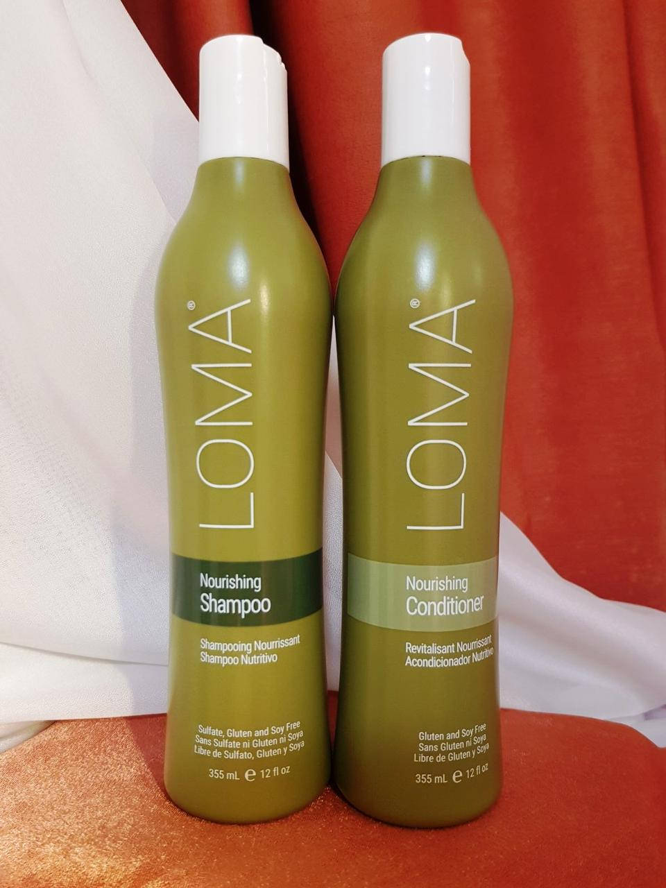 Loma Nourishing шампунь 355 ml + кондиционер 355 ml - для питания волос
Loma Nourishing шампунь 355 ml + кондиционер 355 ml - для питания волос