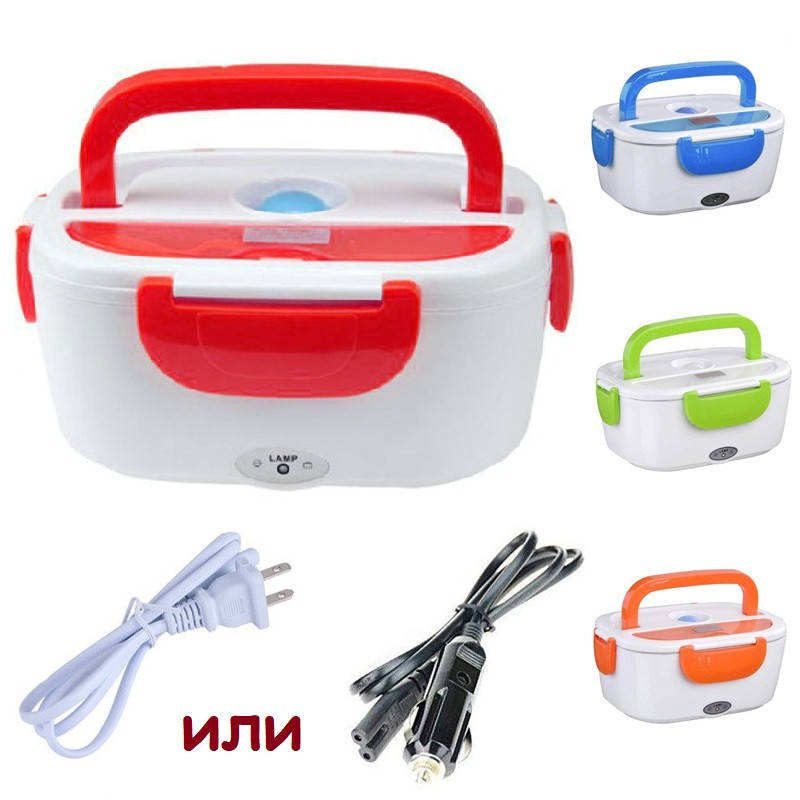 Электрический ланч бокс с подогревом 2-в-1 12/220В от сети и прикуривателя Electric Lunch Box 3162-G
Электрический ланч бокс с подогревом 2-в-1 12/220В от сети и прикуривателя Electric Lunch Box 3162-G