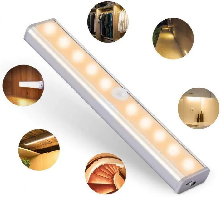 Светильник светодиодный беспроводной с датчиком движения Motion Brite LED на батарейках .
Светильник светодиодный беспроводной с датчиком движения Motion Brite LED на батарейках .