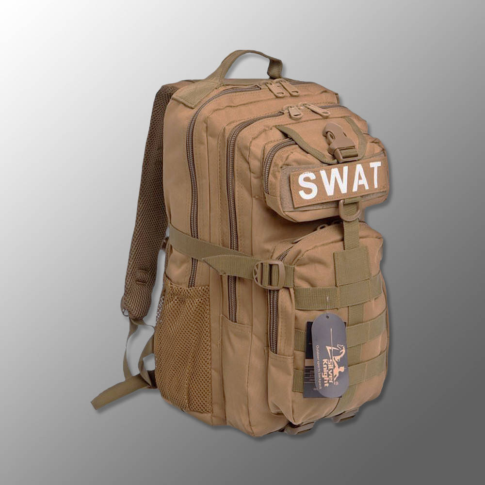 Тактический рюкзак, военный "Silver Knight - RT-3P Swat" (Койот) 36 литров, армейский, EDC
Тактический рюкзак, военный "Silver Knight - RT-3P Swat" (Койот) 36 литров, армейский, EDC