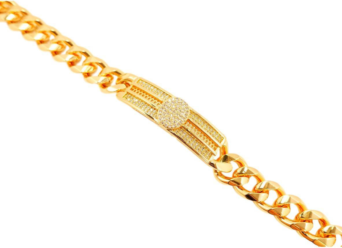 Браслет Xuping Позолота 18K "Панцирное Плетение Декор Пластина Узор Мелкий Цирконий" размер 21,5 см х 1,1 см
Браслет Xuping Позолота 18K "Панцирное Плетение Декор Пластина Узор Мелкий Цирконий" размер 21,5 см х 1,1 см