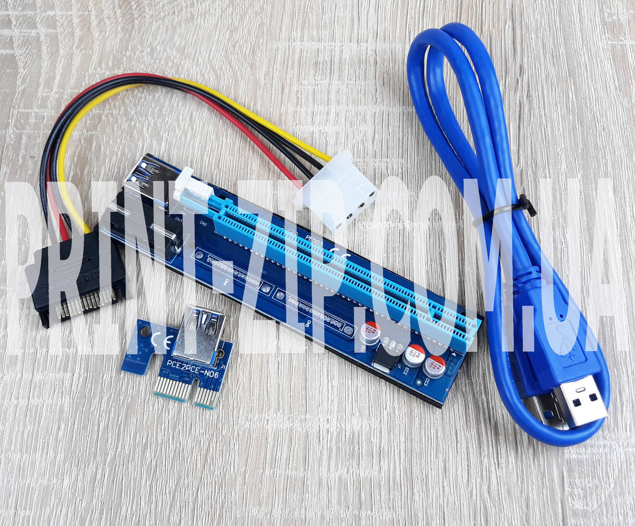 Райзер (переходник, удлинитель, плата расширения ) USB 3.0 PCI-E 1X-16X Riser для видеокарт 60см sata
Райзер (переходник, удлинитель, плата расширения ) USB 3.0 PCI-E 1X-16X Riser для видеокарт 60см sata