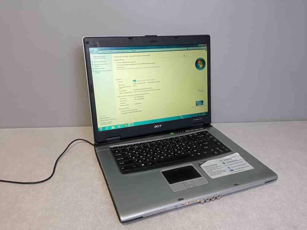 Ноутбук Б/У Acer TravelMate 2490 (Intel Celeron 420 M 1.6 GHz/RAM 1.5Gb/HDD 250Gb)
Ноутбук Б/У Acer TravelMate 2490 (Intel Celeron 420 M 1.6 GHz/RAM 1.5Gb/HDD 250Gb)