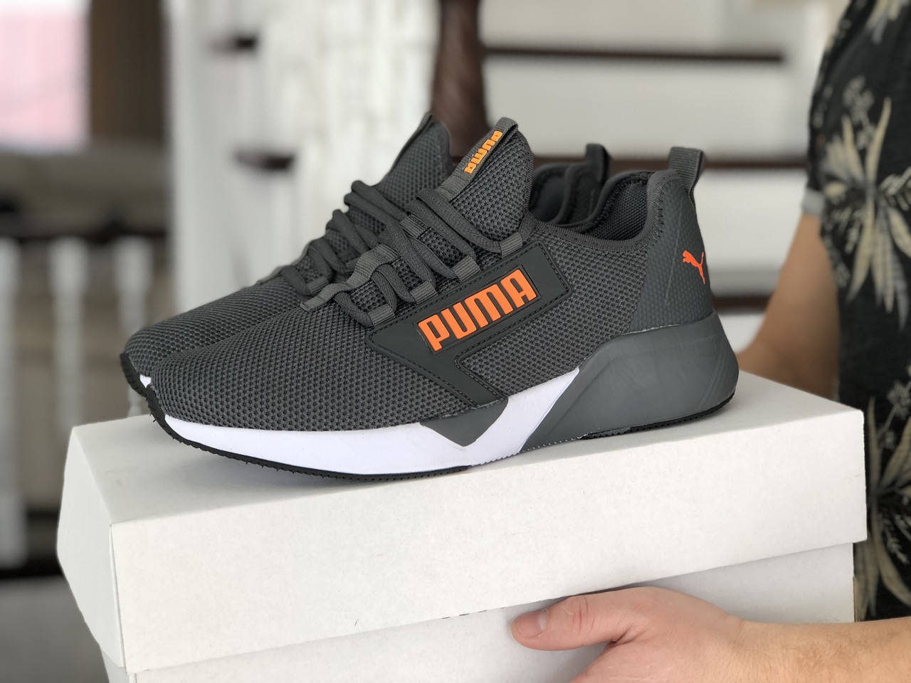 Puma мужские летние серые кроссовки на шнурках. Весенние мужские на сетке кроссы, Серый
Puma мужские летние серые кроссовки на шнурках. Весенние мужские на сетке кроссы, Серый
