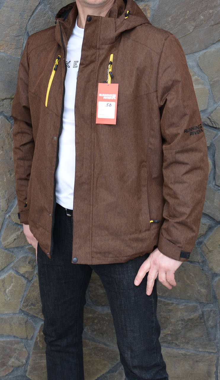 Мужская спортивная весна/осень куртка коричневая, водоотталкивающая куртка батал
Мужская спортивная весна/осень куртка коричневая, водоотталкивающая куртка батал