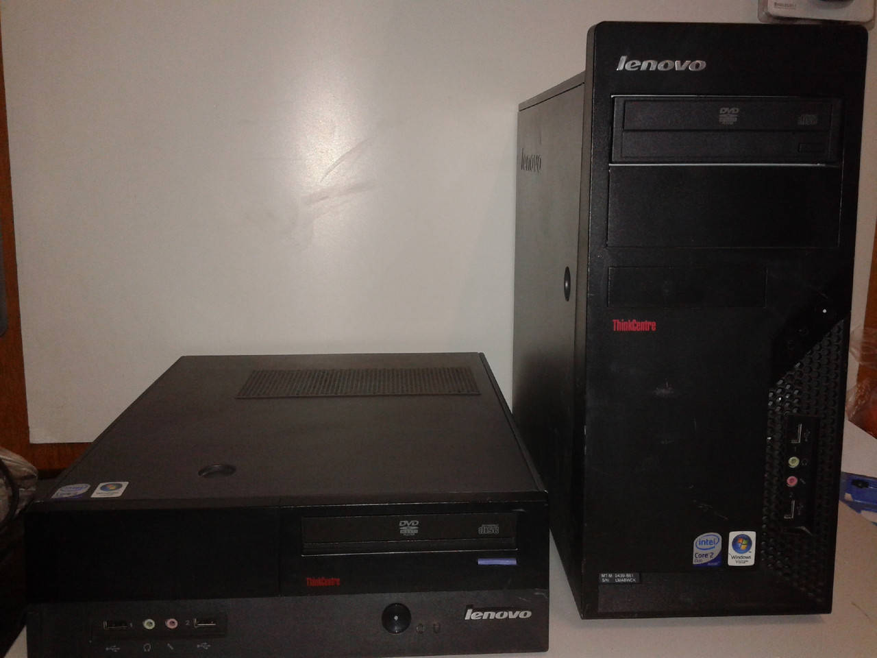 Lenovo ThinkCentre M58e \57e 4ядерный xeon e5345 4x2333mhz/4Gb/160Gb/DVD с гарантией ОПТ\розница
Lenovo ThinkCentre M58e \57e 4ядерный xeon e5345 4x2333mhz/4Gb/160Gb/DVD с гарантией ОПТ\розница