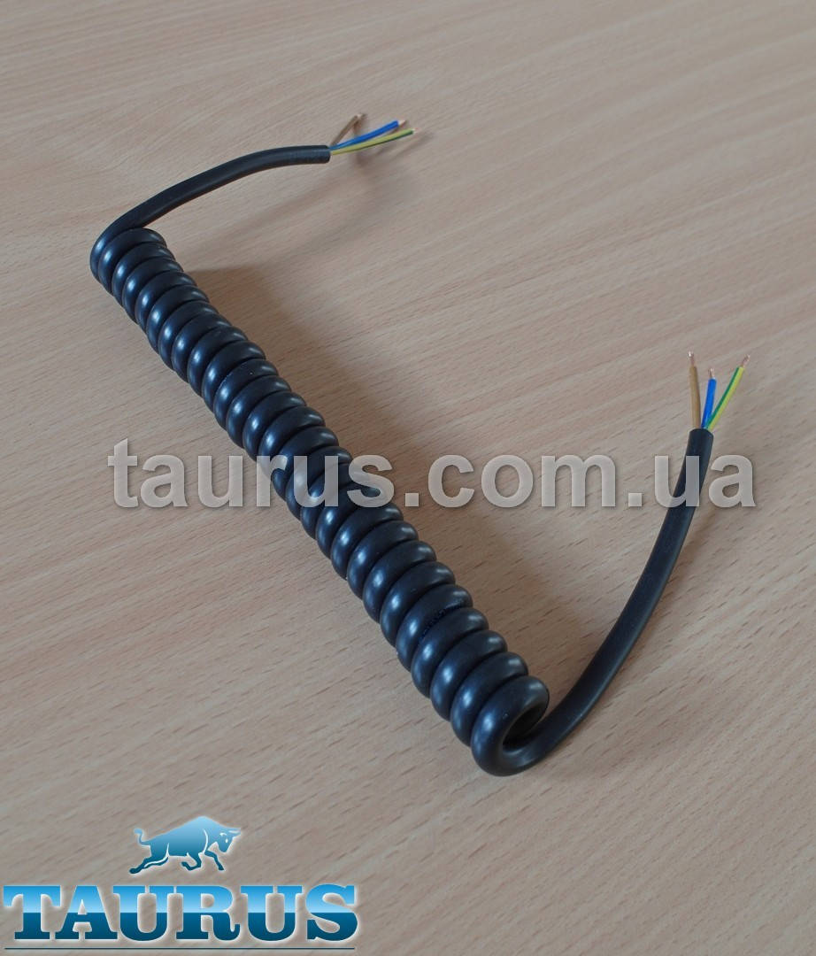 Кабель спиральный чёрный Black для приборов с заземлением до 2200W. Длина от 30 до 150 см. Медь. 3х0.75
Кабель спиральный чёрный Black для приборов с заземлением до 2200W. Длина от 30 до 150 см. Медь. 3х0.75