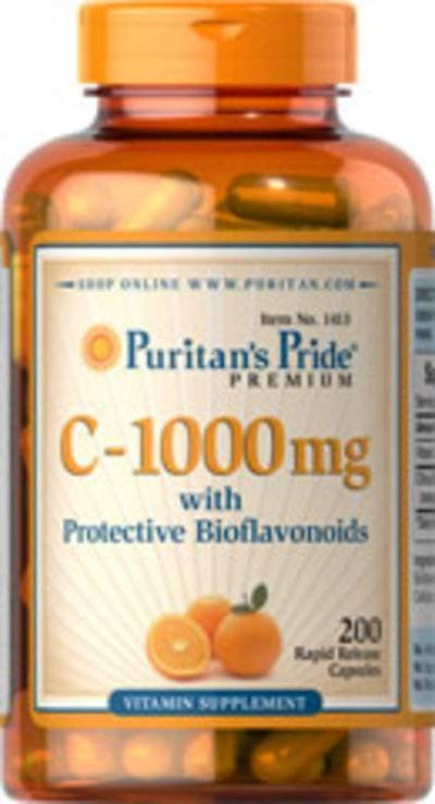 Витамин С Puritans Pride Vitamin C 1000 mg with Bioflavonoids 200 caps Пуританс витамин С 1000 мг биофлавоноид
Витамин С Puritans Pride Vitamin C 1000 mg with Bioflavonoids 200 caps Пуританс витамин С 1000 мг биофлавоноид