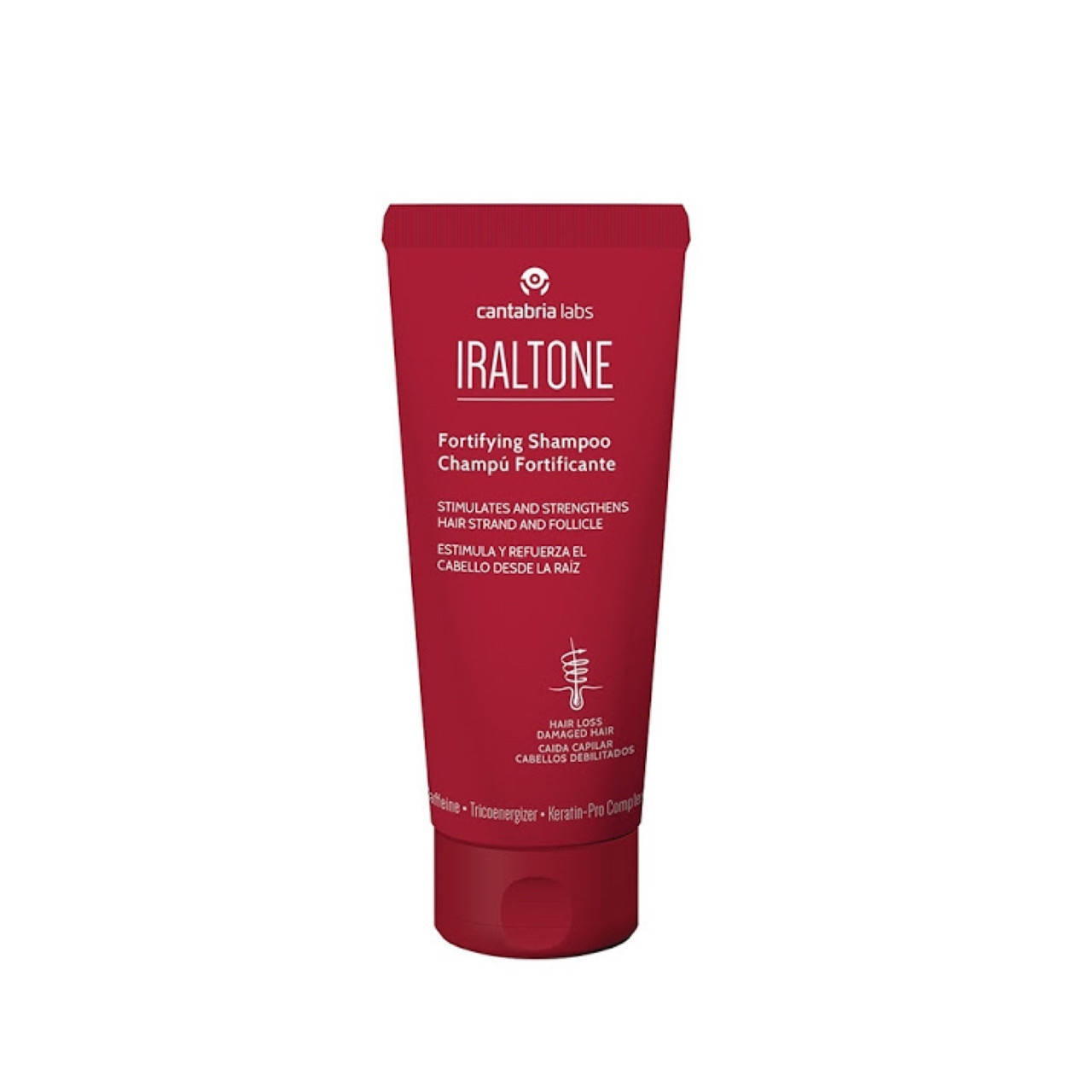 IRALTONE FORTIFYING SHAMPOO, Cantabria Labs, Шампунь от выпадения и для поврежденных волос, Испания, 200 мл
IRALTONE FORTIFYING SHAMPOO, Cantabria Labs, Шампунь от выпадения и для поврежденных волос, Испания, 200 мл