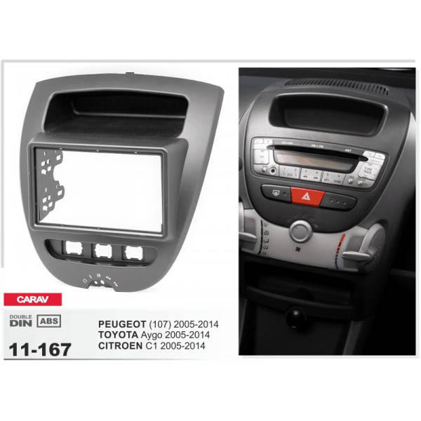 Рамка под магнитолу Peugeot (107), Citroen C1 (2005-2014 года) /на ПЕЖО 107 /ситроен С1/ переходная рамка/
Рамка под магнитолу Peugeot (107), Citroen C1 (2005-2014 года) /на ПЕЖО 107 /ситроен С1/ переходная рамка/